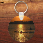 Kayaking Sunset Sleutelhanger (Voorkant)
