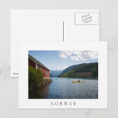 Kayaking the Hardangerfjord in Noorwegen Briefkaart (Voorkant / Achterkant)