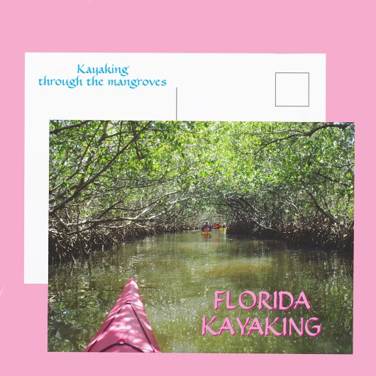Kayaking Through the Mangroves Florida Adventure Briefkaart