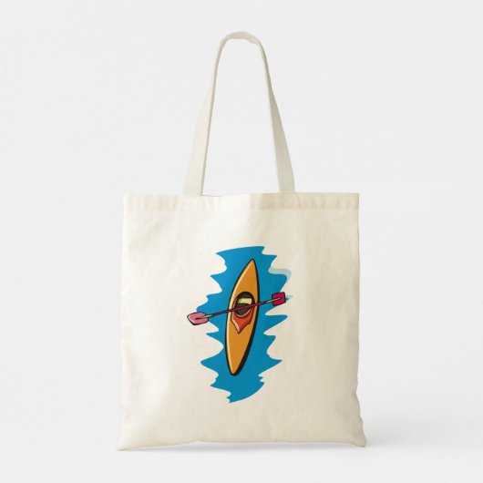 Kayaking Tote Bag (Achterkant)