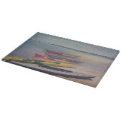 KAYAKING TRIP Glass Cutting Board Snijplank (Hoek)
