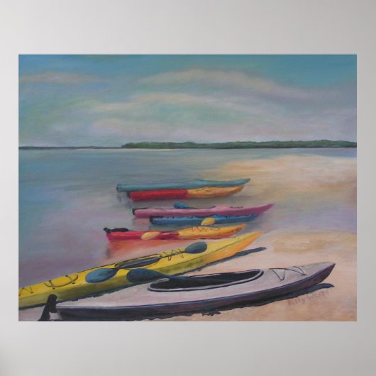 KAYAKING TRIP Poster (Voorkant)