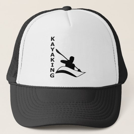 Kayaking Trucker Pet (Voorkant)
