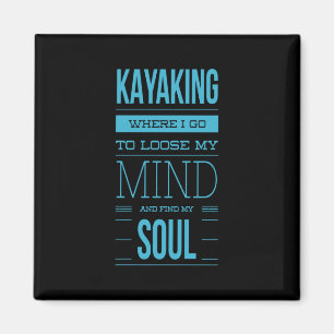 Kayaking waar ik mijn geest ga loslaten magneet