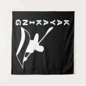 Kayaking Wandkleed (Voorkant (horizontaal))