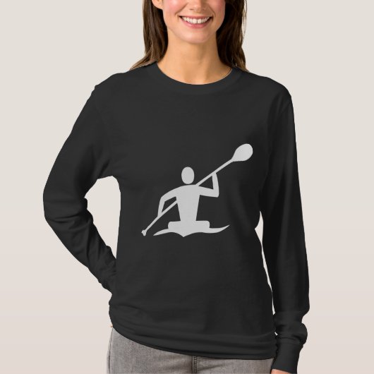 Kayaking - White T-shirt (Voorkant)