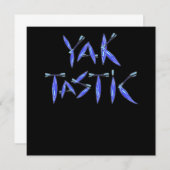 Kayaking Yaktastic Minimalistic Kaart (Voorkant / Achterkant)