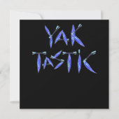 Kayaking Yaktastic Minimalistic Kaart (Voorkant)