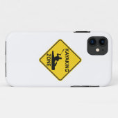 Kayaking Zone Road Sign Case-Mate iPhone Case (Achterkant (horizontaal))