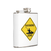 Kayaking Zone Road Sign Heupfles (Rechts)