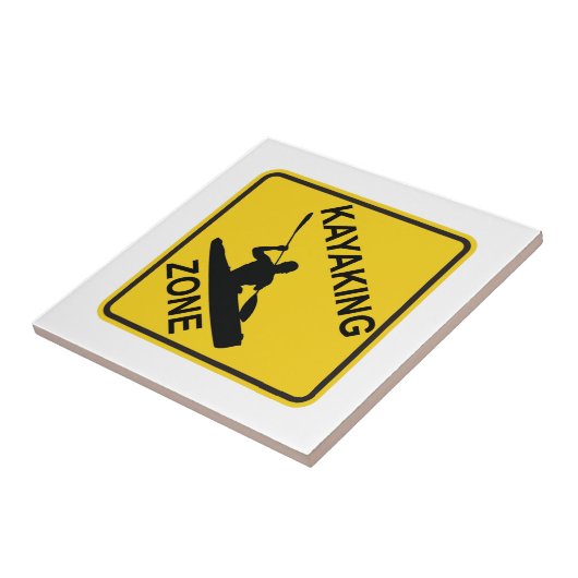 Kayaking Zone Tegeltje (Zijkant)