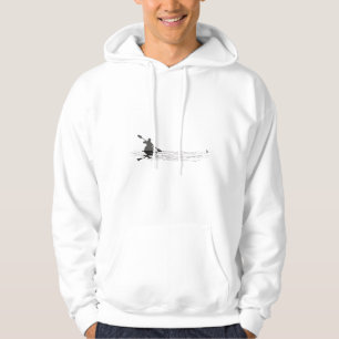 Kayakken Grafische Kayak Silhouet Kayaker Kano Hoodie