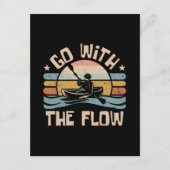 kayakken-grappig informatiekaartje (Voorkant)