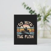 kayakken-grappig informatiekaartje (Staand voorkant)