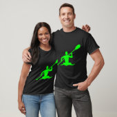 Kayakken - Groen T-shirt (Unisex)