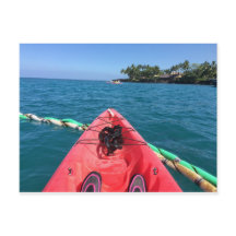 Kayakken in de Oceaan