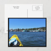 Kayakken in de Oceaan Briefkaart (Voorkant / Achterkant)