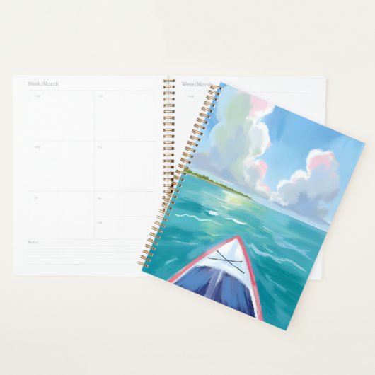 Kayakken Meer Waterverf Planner (Display)