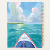 Kayakken Meer Waterverf Planner (Achterkant)