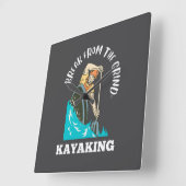 Kayakken (Wit) Klok (Hoek)