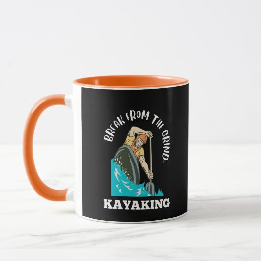 Kayakken (Wit) Koffiemok Mok (Links)