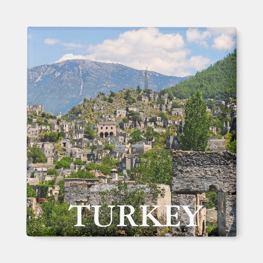 Kayakoy, TURKIJE Magneet (Voorkant)