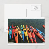 Kayaks! Briefkaart (Voorkant / Achterkant)
