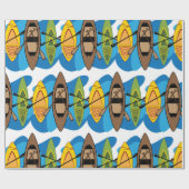 Kayaks Cadeaupapier (Vlak)