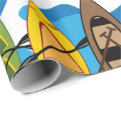 Kayaks Cadeaupapier (Rol Hoek)
