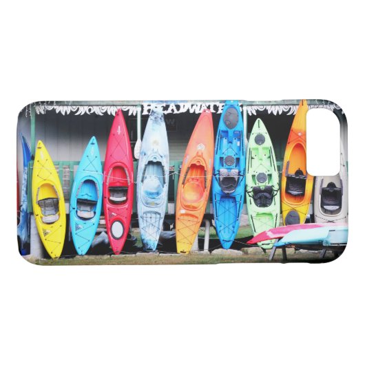 Kayaks Case-Mate iPhone Case (Achterkant (Horizontaal))