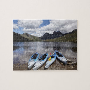 Kayaks, Cradle Mountain en Dove Lake, Cradle Legpuzzel