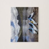 Kayaks, Cradle Mountain en Dove Lake, Cradle Legpuzzel (Verticaal)