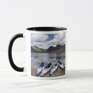 Kayaks, Cradle Mountain en Dove Lake, Cradle Mok