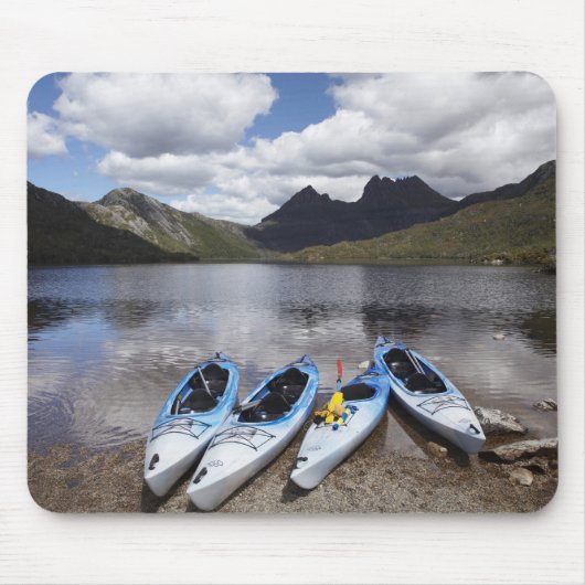 Kayaks, Cradle Mountain en Dove Lake, Cradle Muismat (Voorkant)