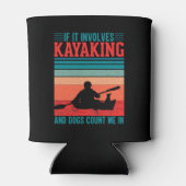 Kayaks en Honden tellen me in Blikjeskoeler (Achterkant)