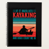 Kayaks en Honden tellen me in Planner (Voorkant)