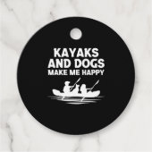 Kayaks Honden Bedankjes Labels (Voorkant)