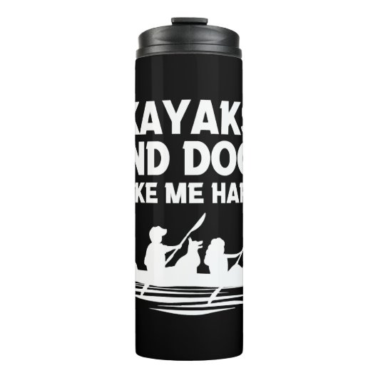 Kayaks Honden Thermosbeker (Voorkant)