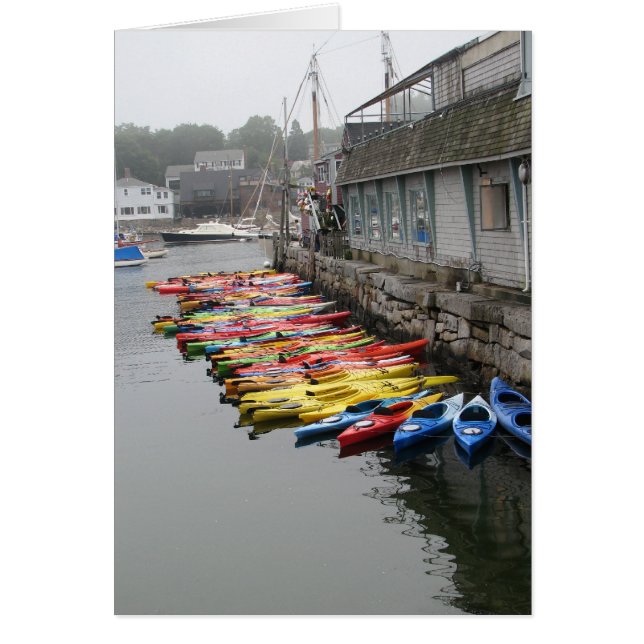 Kayaks in Rockport (Voorkant)