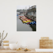 Kayaks in Rockport Poster (Keuken)