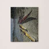 Kayaks op Dicebox Island, Broken Island Group, Legpuzzel (Verticaal)