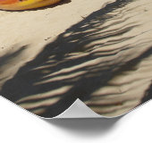 Kayaks op het strand, Plantation Island Resort Poster (Hoek)