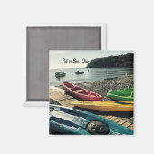 Kayaks over Put in Bay Magneet (Voorkant / Achterkant)