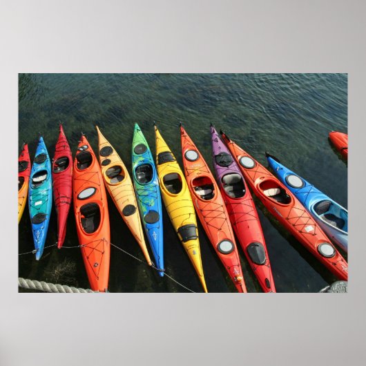 Kayaks poster (Voorkant)