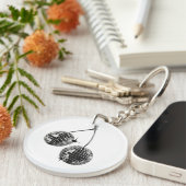 Kaychain-kers Sleutelhanger (Voorkant Rechts)