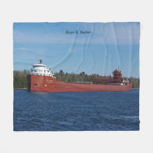 Kaye E. Barker blanket Fleece Deken (Voorkant (Horizontaal))