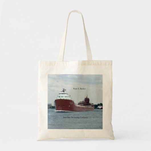 Kaye E. Barker canvas tas (Voorkant)