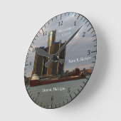 Kaye E. Barker Detroit colck Ronde Klok (Hoek)