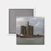 Kaye E. Barker Detroit magnet (Voorkant / Achterkant)