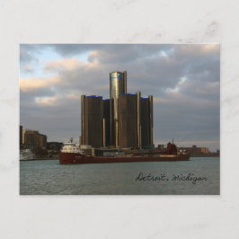 Kaye E. Barker Detroit-postkaart Briefkaart